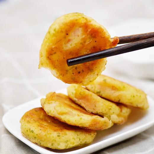 【 纳香海】500g 海苔虾仁饼 鱼香虾饼 速冻油炸早餐速食半成品小吃 商品图1