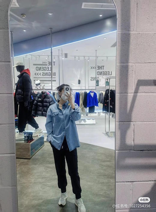 李宁23春款牛仔衬衫skateboard滑板系列男女同款 商品图5