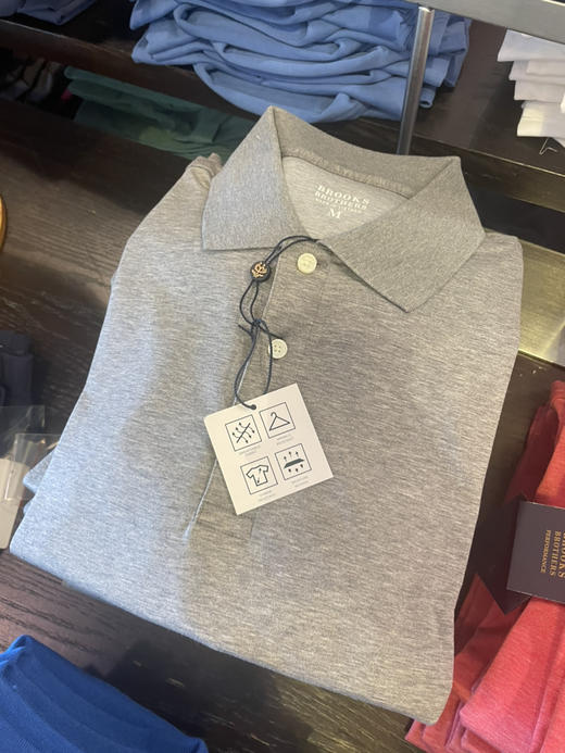 ¥450直邮到手！Brooks brothers布克兄弟男士Polo衫 最新材质！四大优势 透气/抗皱/防收缩/速干排汗 商品图3