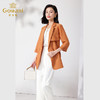 Gowani乔万尼夏季女士短外套七分袖时尚气质收腰ET2B240203 商品缩略图1
