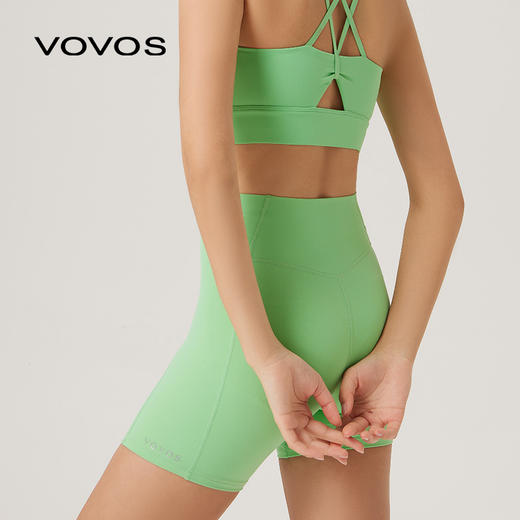 VOVOS修身塑形三分裤VDK8043 商品图3