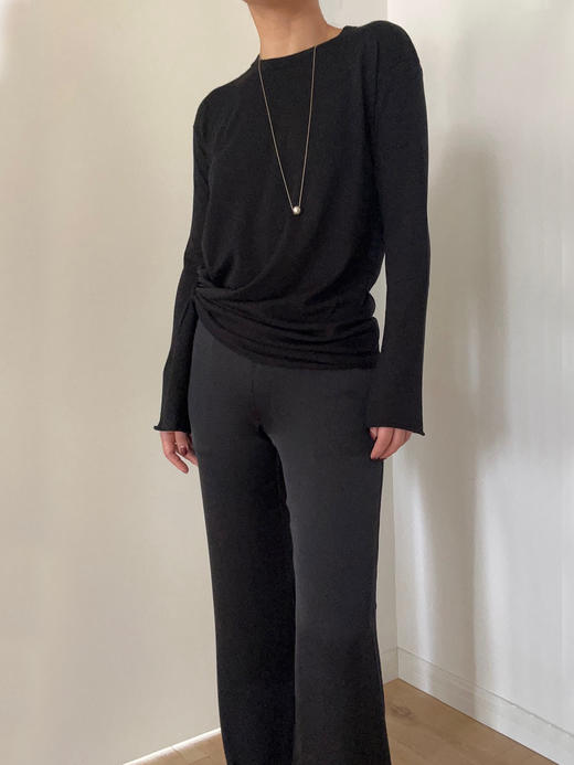 CG｜Silk Tall Pants [ 真丝修身长裤 ] 商品图2