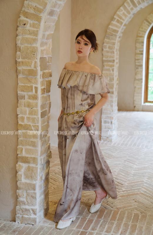 【门店同款】夏季诧寂风两穿草木染套装 150711650 商品图3