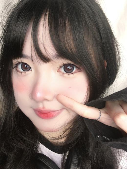 MIMIPARK半年抛美瞳 黑桃K 14.5mm 商品图0