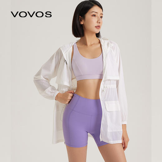 VOVOS修身塑形三分裤VDK8043 商品图5