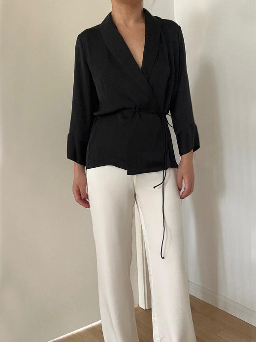 CG｜Silk Tall Pants [ 真丝修身长裤 ] 商品图7