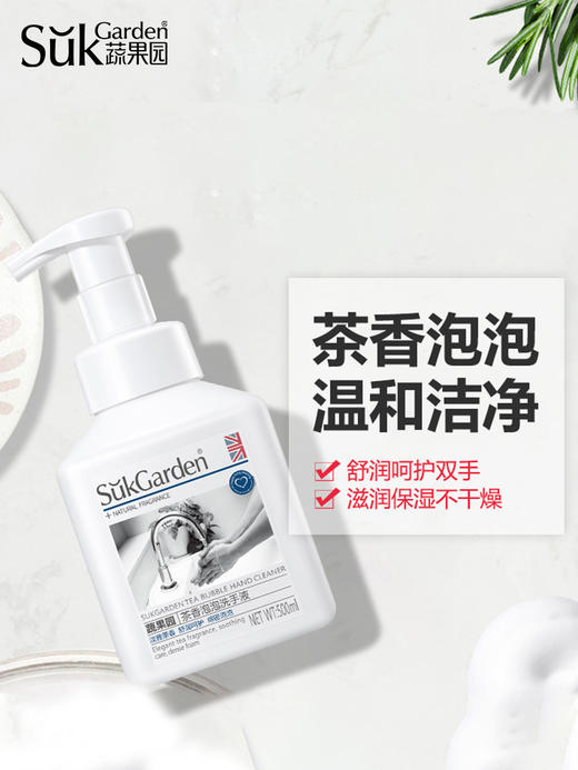 蔬果园茶香泡泡洗手液 商品图4