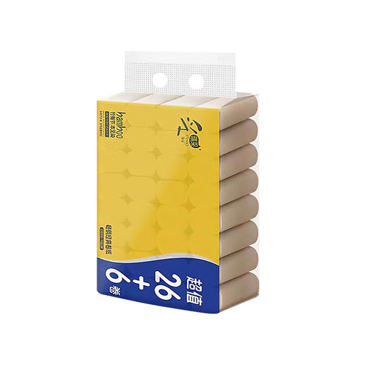 采琪采本色32卷卫生卷纸5kg 【原生竹浆】 商品图4