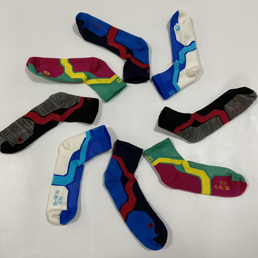 赛乐官网同款zealwood美利奴羊毛高强度R2马拉松男女同款短袜 商品图1