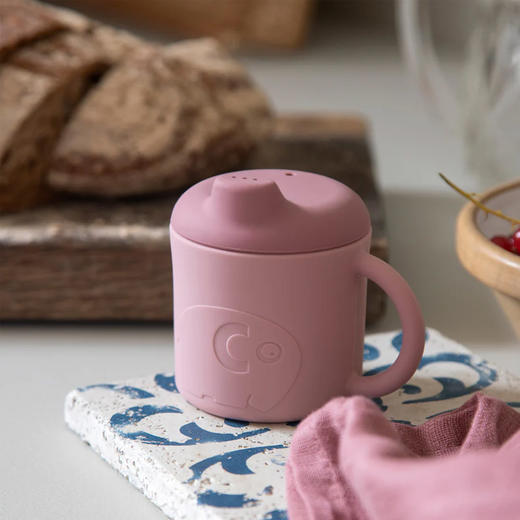 丹麦Sebra 儿童宝宝硅胶水杯宝宝学饮杯环保硅胶材质防摔 9月+ 商品图1