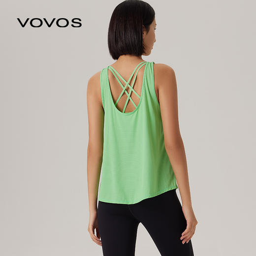 VOVOS女士休闲运动瑜伽假两件背心VBX8050 商品图1