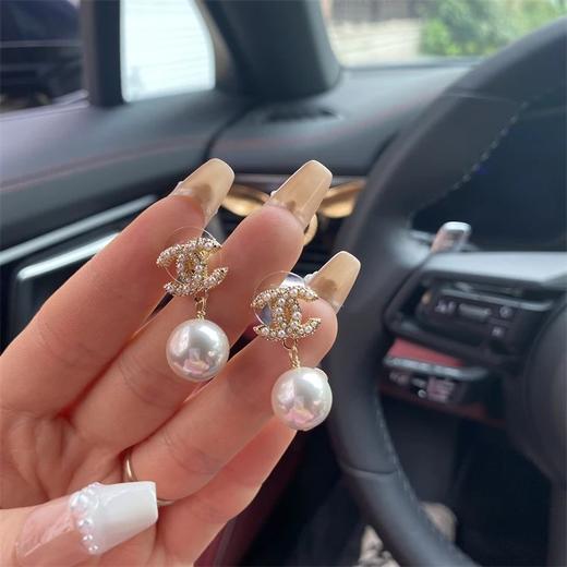 A663香N儿珍珠耳钉 商品图3