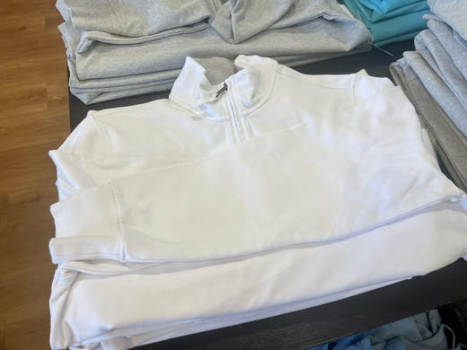 老钱风！Brooks Brothers 布克兄弟男士半拉链领插兜卫衣 ¥799直邮到手 商品图4