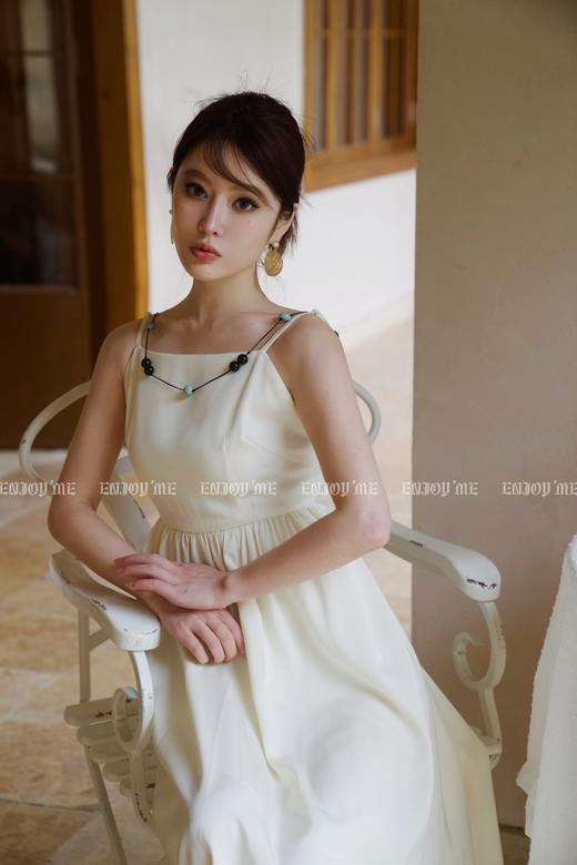 【门店同款】夏季度假风小众串珠吊带裙 150713399 商品图3