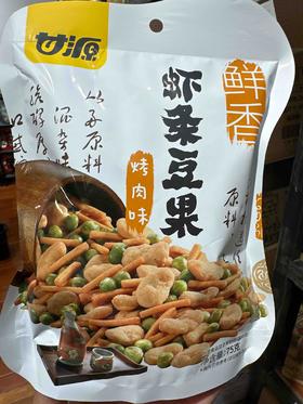 甘源鲜虾豆果烤肉味75g