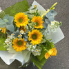 《青柠》绿心向日葵花束 商品缩略图2