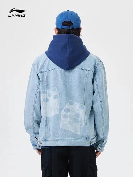 李宁2023春款牛仔夹克Skateboard滑板系列 商品图2
