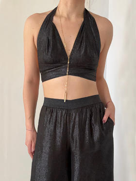 AWU｜Queen chain Necklace [ 女王 项链 14K包金]