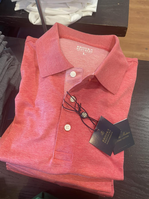 ¥450直邮到手！Brooks brothers布克兄弟男士Polo衫 最新材质！四大优势 透气/抗皱/防收缩/速干排汗 商品图4
