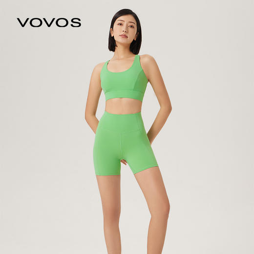 VOVOS修身塑形三分裤VDK8043 商品图0