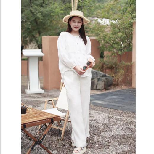 【抖音专属】阔腿裤（23709236-山矾） 商品图0