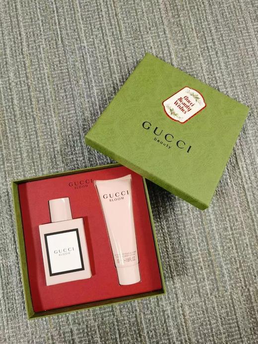 GUCCI古驰花悦绽放香水两件套 花悦浓香50ml+身体乳50ml 礼盒装送礼礼物 商品图3