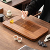 无闻/重竹茶盘/宽宏/连竹 家用简约茶台茶海抽屉储水式办公小型竹茶具托盘干湿两用（出水管需要单独购买） 商品缩略图8
