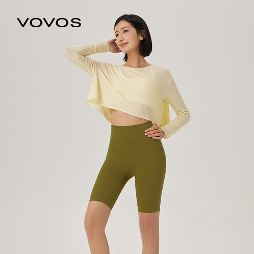 VOVOS软软裤无尴尬线亲肤五分短裤VDK8039 商品图0