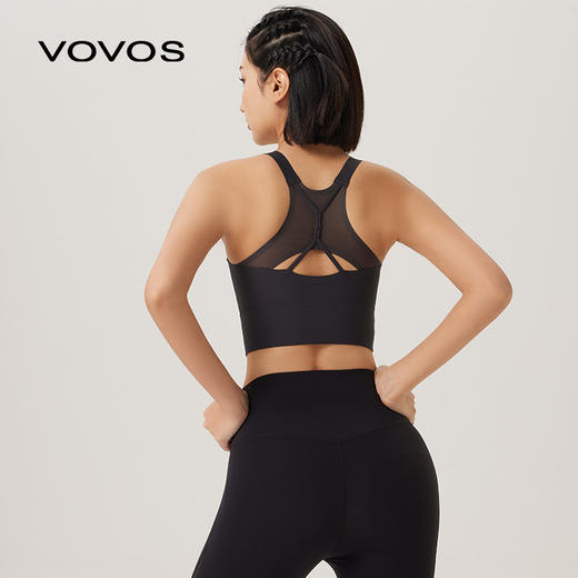 VOVOS拉链无痕运动背心VBX8044 商品图5