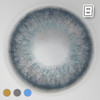 虹膜欧美 浅棕/浅灰色/浅蓝色 14.0mm 8.4基弧【10片装】日抛 商品缩略图3