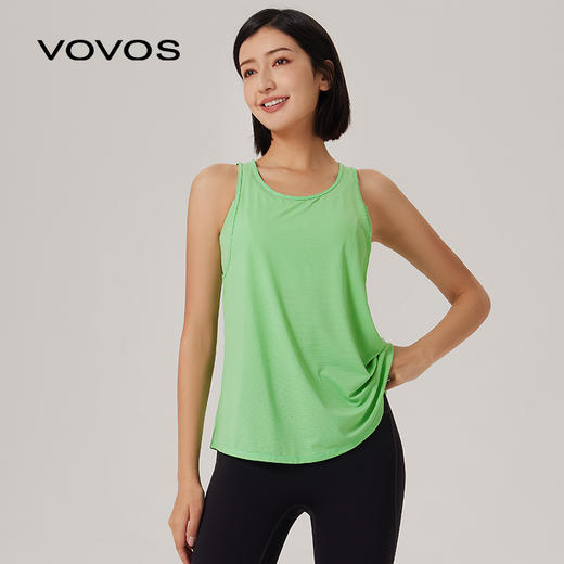 VOVOS女士休闲运动瑜伽假两件背心VBX8050 商品图0