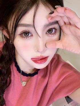 sntty月抛美瞳 椰奶糕 14.5mm