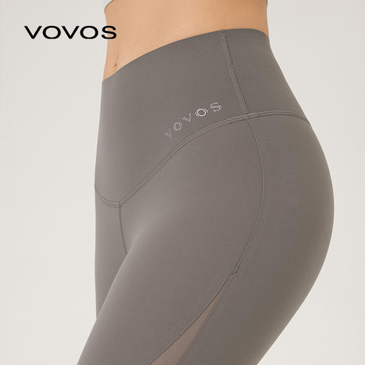 VOVOS网纱拼接瑜伽健身长裤VCK8048 商品图6