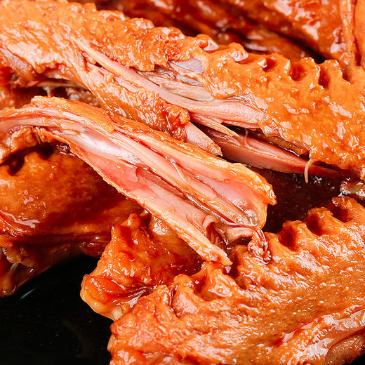 啃佬鸭泡鸭翅140g袋装江西赣州特产鸭翅客家微酸泡椒香辣零食真空 商品图1