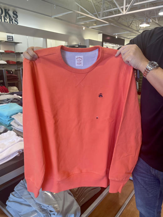 减龄单品！🆕新款特价¥499！Brooks Brothers 布克兄弟男士圆领卫衣 商品图5