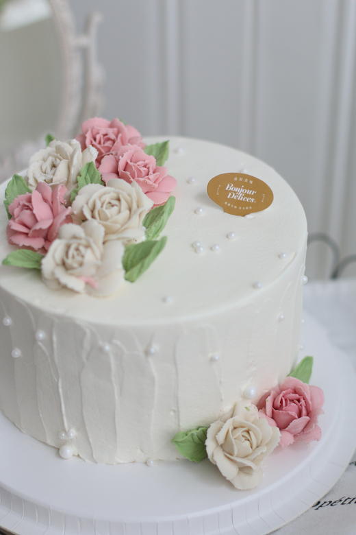 盛开玫瑰花蛋糕（加高，豆沙裱花） 商品图2