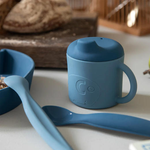 丹麦Sebra 儿童宝宝硅胶水杯宝宝学饮杯环保硅胶材质防摔 9月+ 商品图5