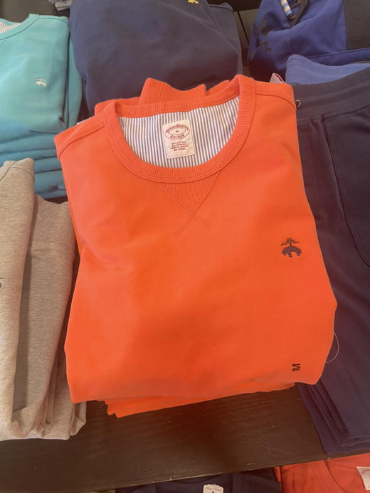 减龄单品！🆕新款特价¥499！Brooks Brothers 布克兄弟男士圆领卫衣 商品图1