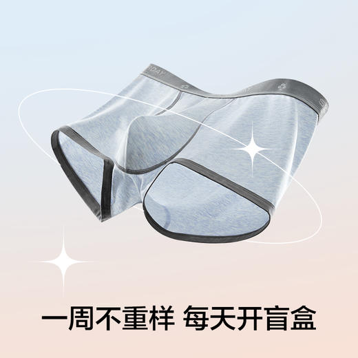 有棵树莫代尔男士内裤7条装G-U1016 商品图1