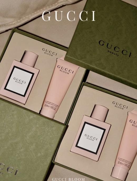 GUCCI古驰花悦绽放香水两件套 花悦浓香50ml+身体乳50ml 礼盒装送礼礼物 商品图4