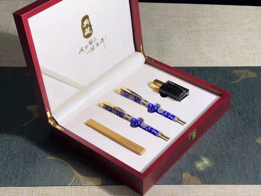 新款景德镇珐琅彩陶瓷钢笔 签字笔套装 商品图0