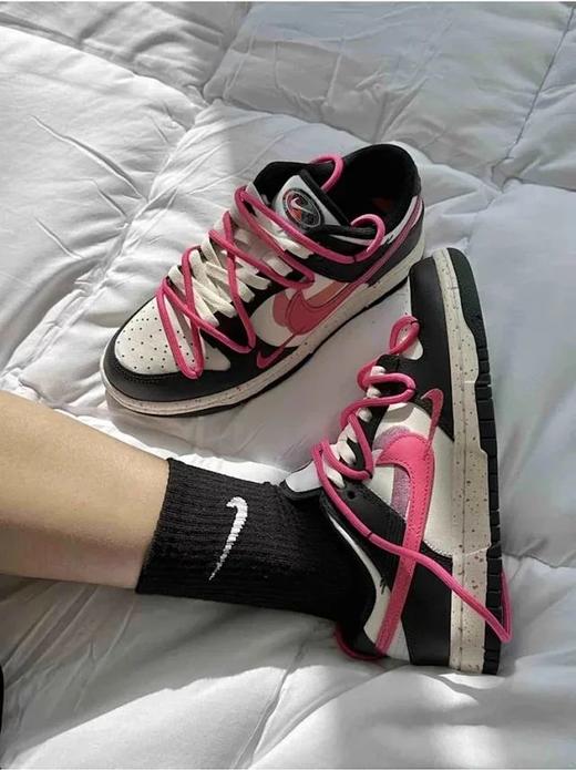 渠道货 解构抽绳低帮板鞋！三勾刺绣 商品图1