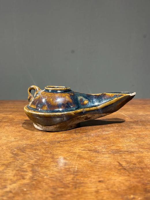 褐釉长流油灯，顺丰包邮 商品图8