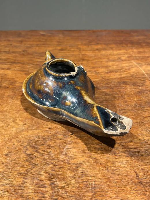 褐釉长流油灯，顺丰包邮 商品图9