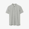 BURBERRY 巴宝莉 男士橡树叶徽章刺绣珠地网眼布棉质 Polo 衫 灰色 8068727 A2142 商品缩略图0