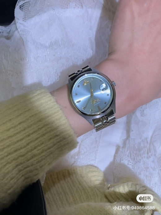 冰川蓝西太后腕表Viviennewestwood冰川蓝日历款 商品图3