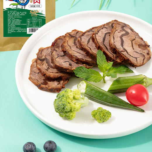 夯牛情 酱牛肉（五香味）150g/袋*3袋/7袋 商品图1