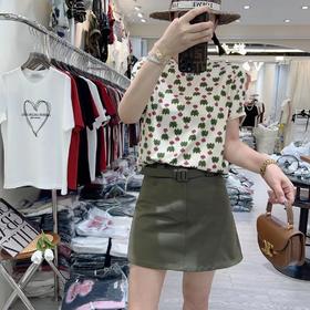 女圆领短袖T9259