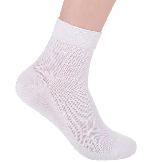 【10双】男士纯棉袜子100%精梳棉春秋季网眼透气休闲袜 防臭吸汗 商品图4