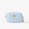 BURBERRY 巴宝莉 女士皮革TB专属标识迷你 Lola 萝纳相机包 浅蓝色 8066150 A1397 商品缩略图0